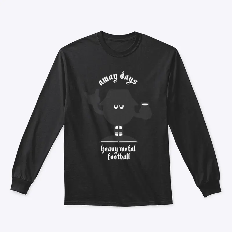 Away Days Heavy Metal Football LS Tee